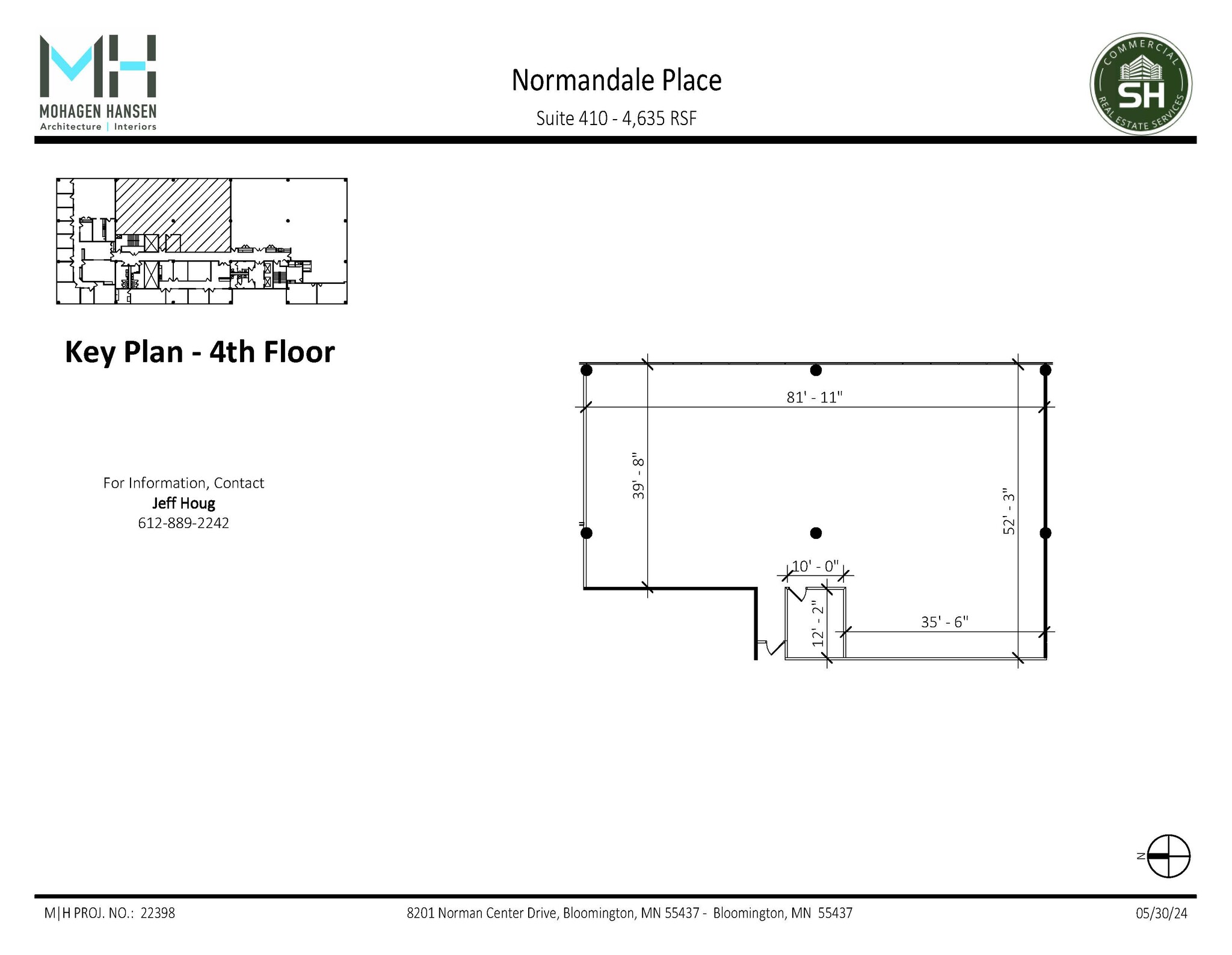 8201 Norman Center Dr, Bloomington, MN en alquiler Plano de la planta- Imagen 1 de 2