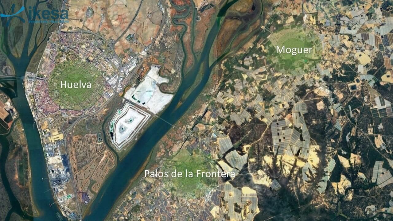 Terreno en Moguer en venta Vista aérea- Imagen 1 de 5