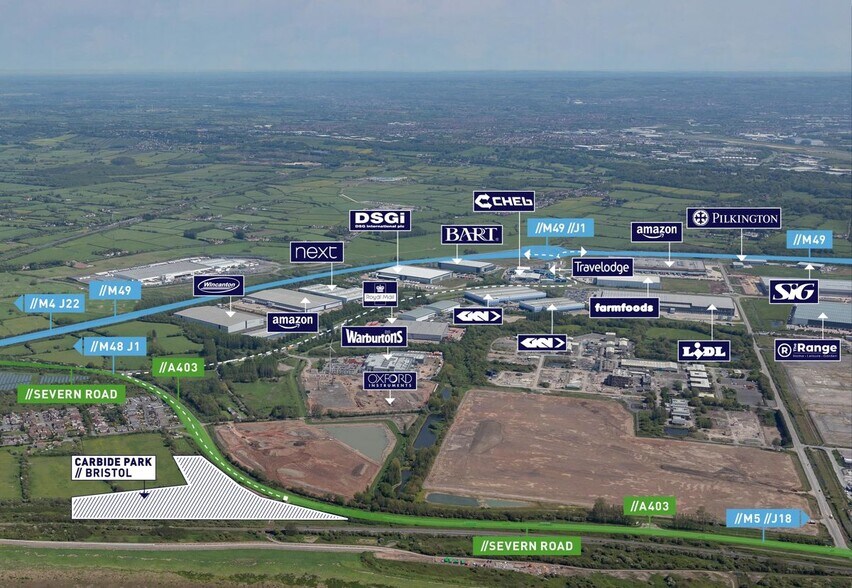 Unit 4 Severn Rd, Bristol en alquiler - Vista aérea - Imagen 1 de 2
