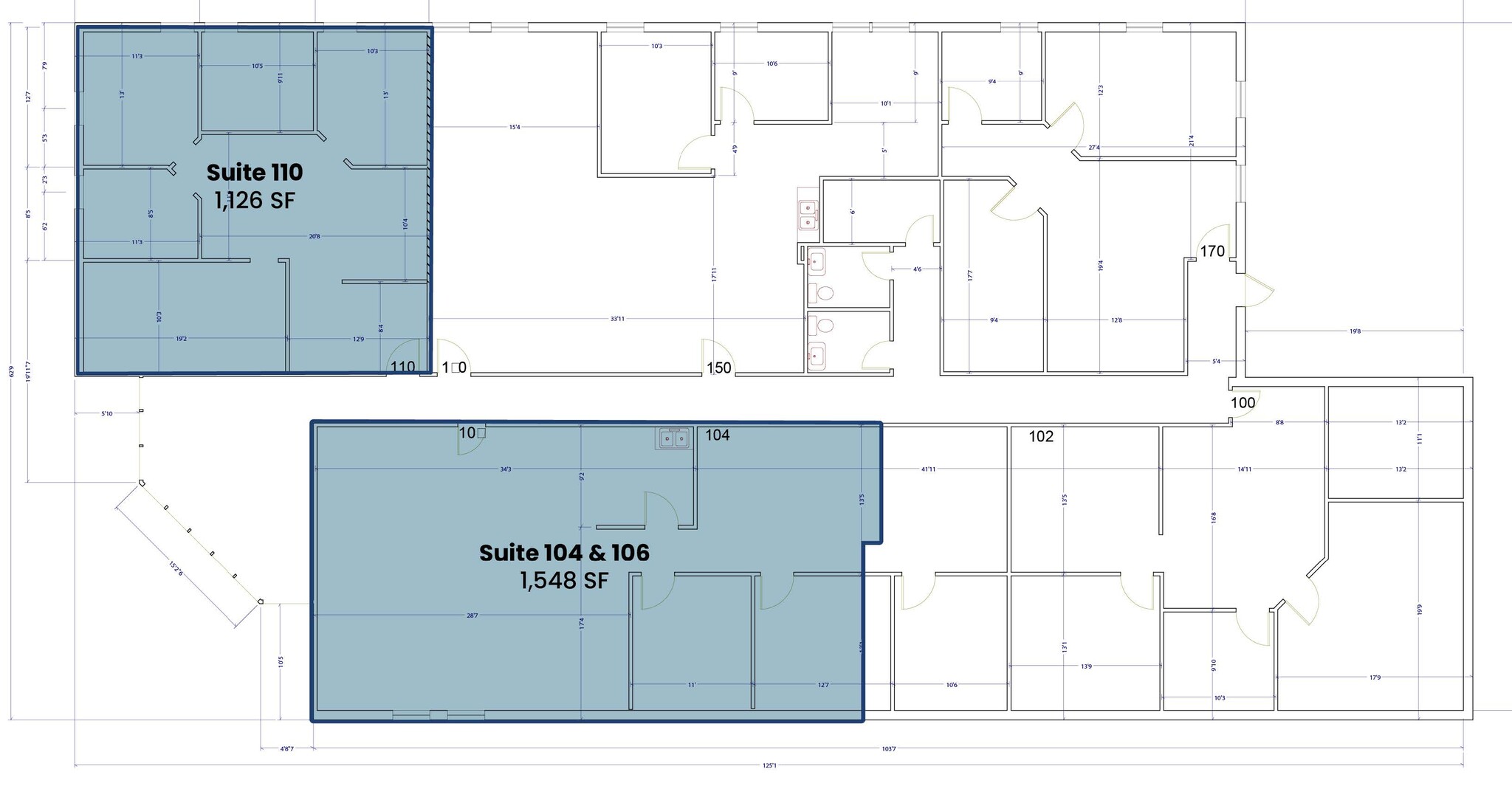 8725 W 14th Ave, Lakewood, CO en alquiler Plano de la planta- Imagen 1 de 1