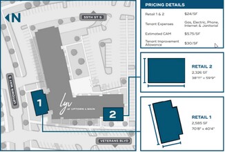 2850 Uptown, Fargo, ND en alquiler Plano de la planta- Imagen 1 de 1