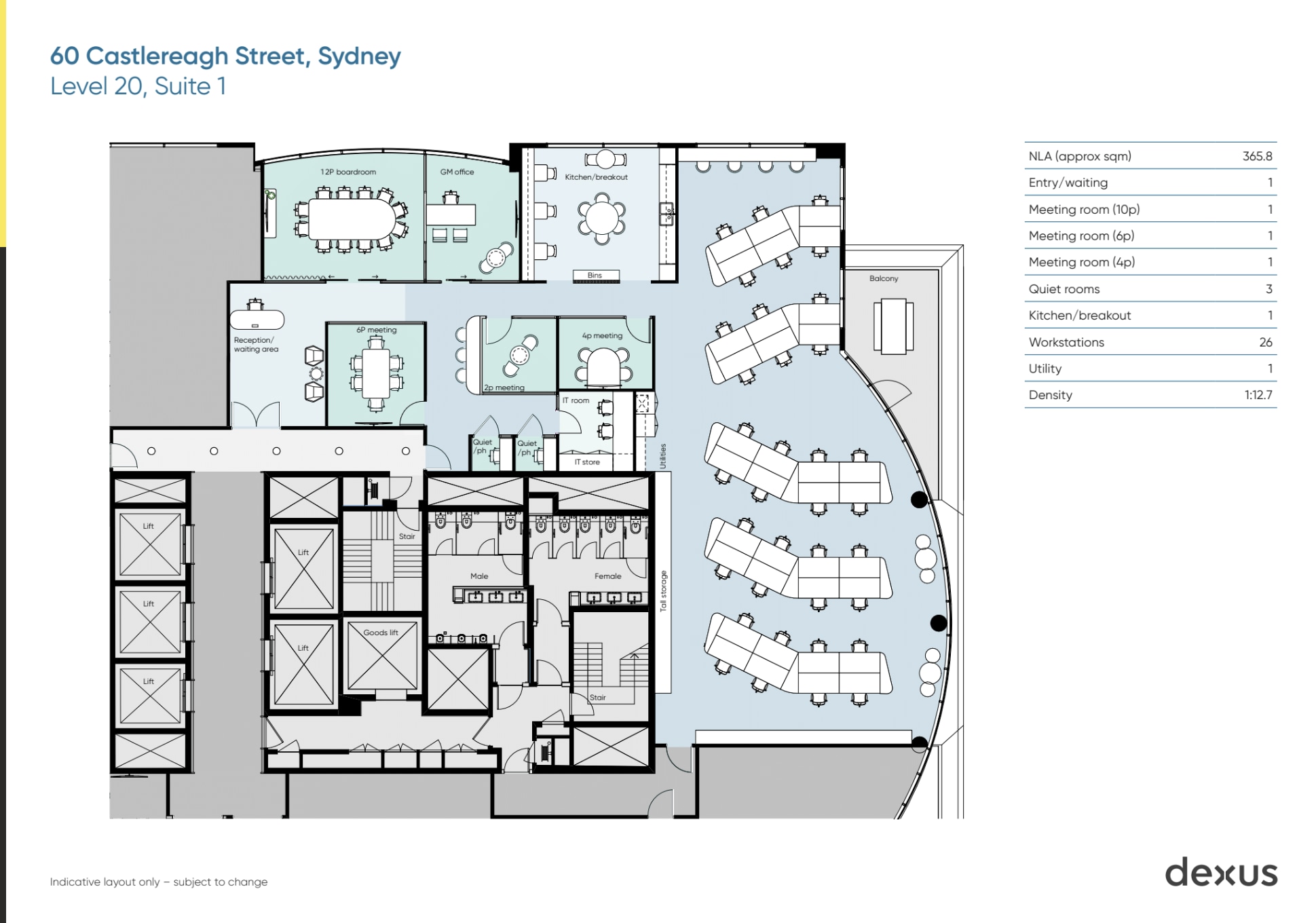 60 Castlereagh St, Sydney en alquiler Plano de la planta- Imagen 1 de 1