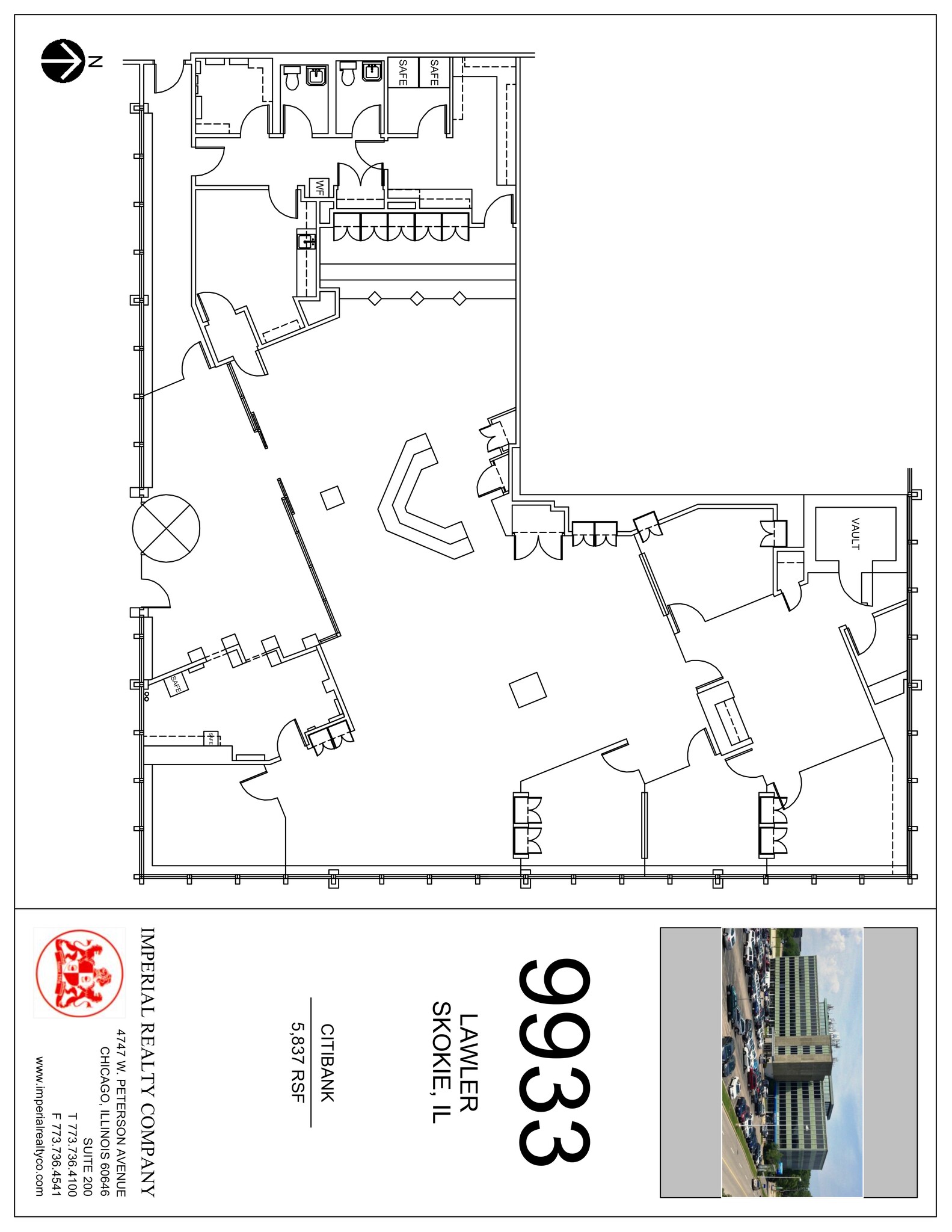 9933 Lawler Ave, Skokie, IL en alquiler Plano del sitio- Imagen 1 de 1