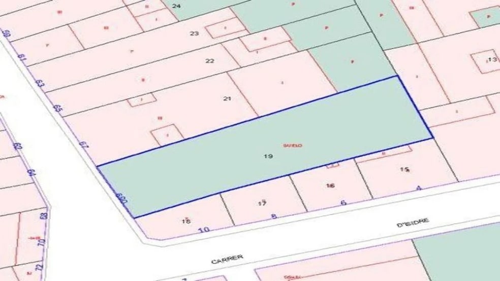 Terreno en El Vendrell, Tarragona en venta - Plano del sitio - Imagen 2 de 3
