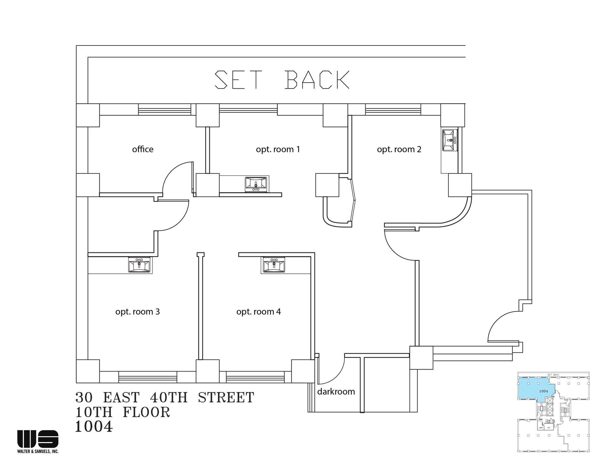 30 E 40th St, New York, NY en alquiler Plano de la planta- Imagen 1 de 1