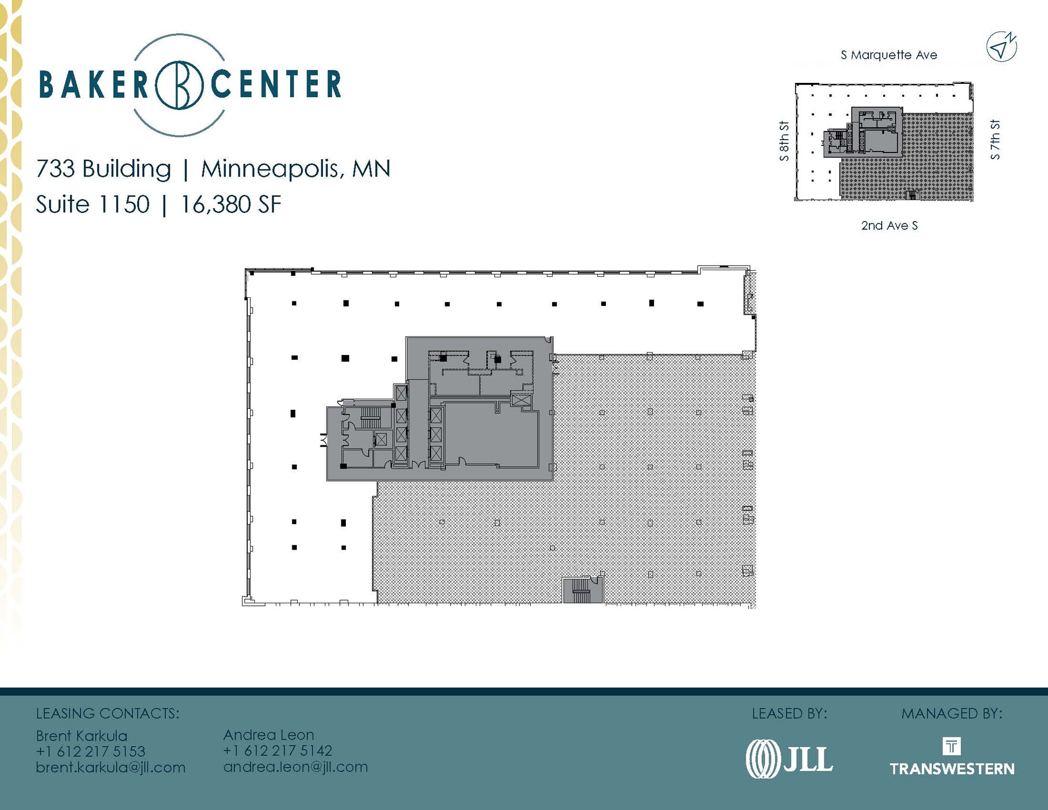 733 Marquette Ave, Minneapolis, MN en alquiler Plano de la planta- Imagen 1 de 1