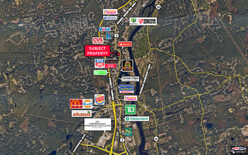 420 Daniel Webster Hwy, Merrimack, NH - VISTA AÉREA  vista de mapa