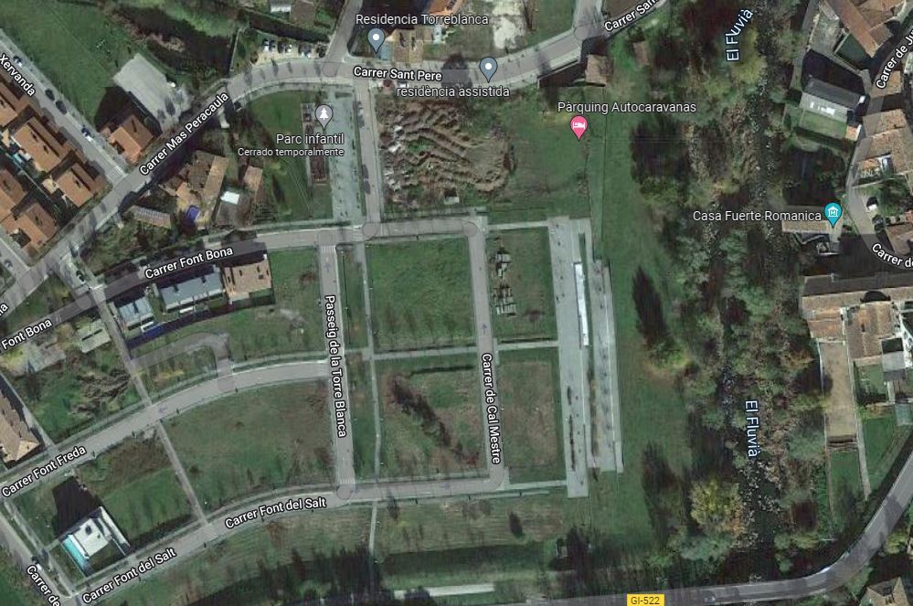 Terreno en Sant Joan les Fonts, Gerona en venta Plano de la planta- Imagen 1 de 2