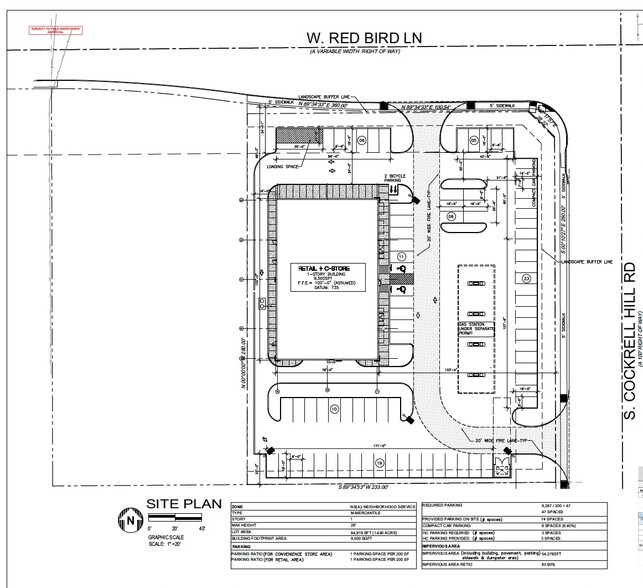 5815 S Cockrell Hill Rd, Dallas, TX en alquiler - Plano del sitio - Imagen 2 de 4