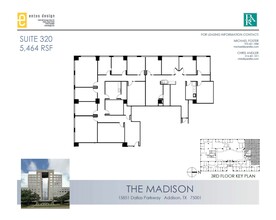 15851 Dallas Pkwy, Addison, TX en alquiler Plano de la planta- Imagen 1 de 1