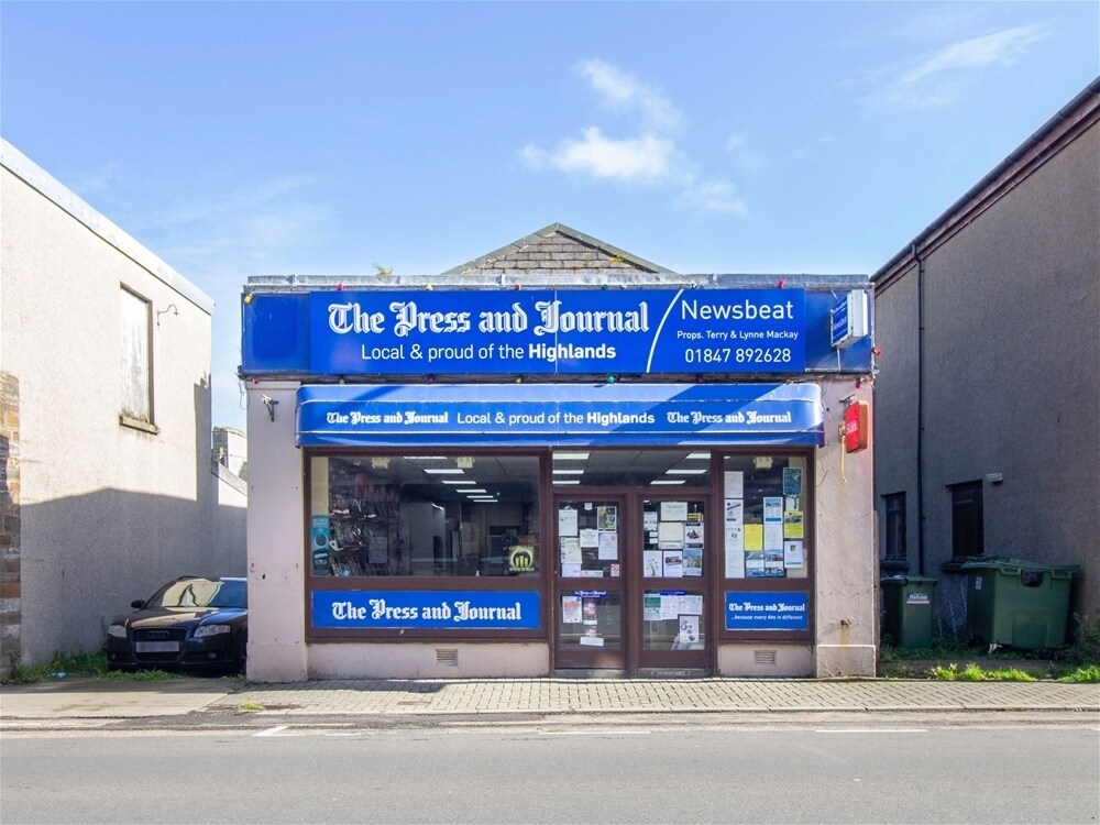 Newsbeat Newsagents, Thurso en venta Foto del edificio- Imagen 1 de 7