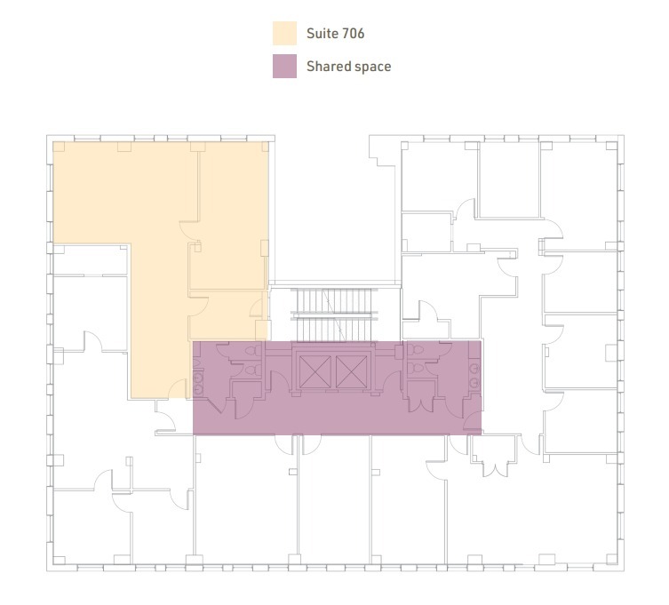 127 W Hargett St, Raleigh, NC en alquiler Plano de la planta- Imagen 1 de 1