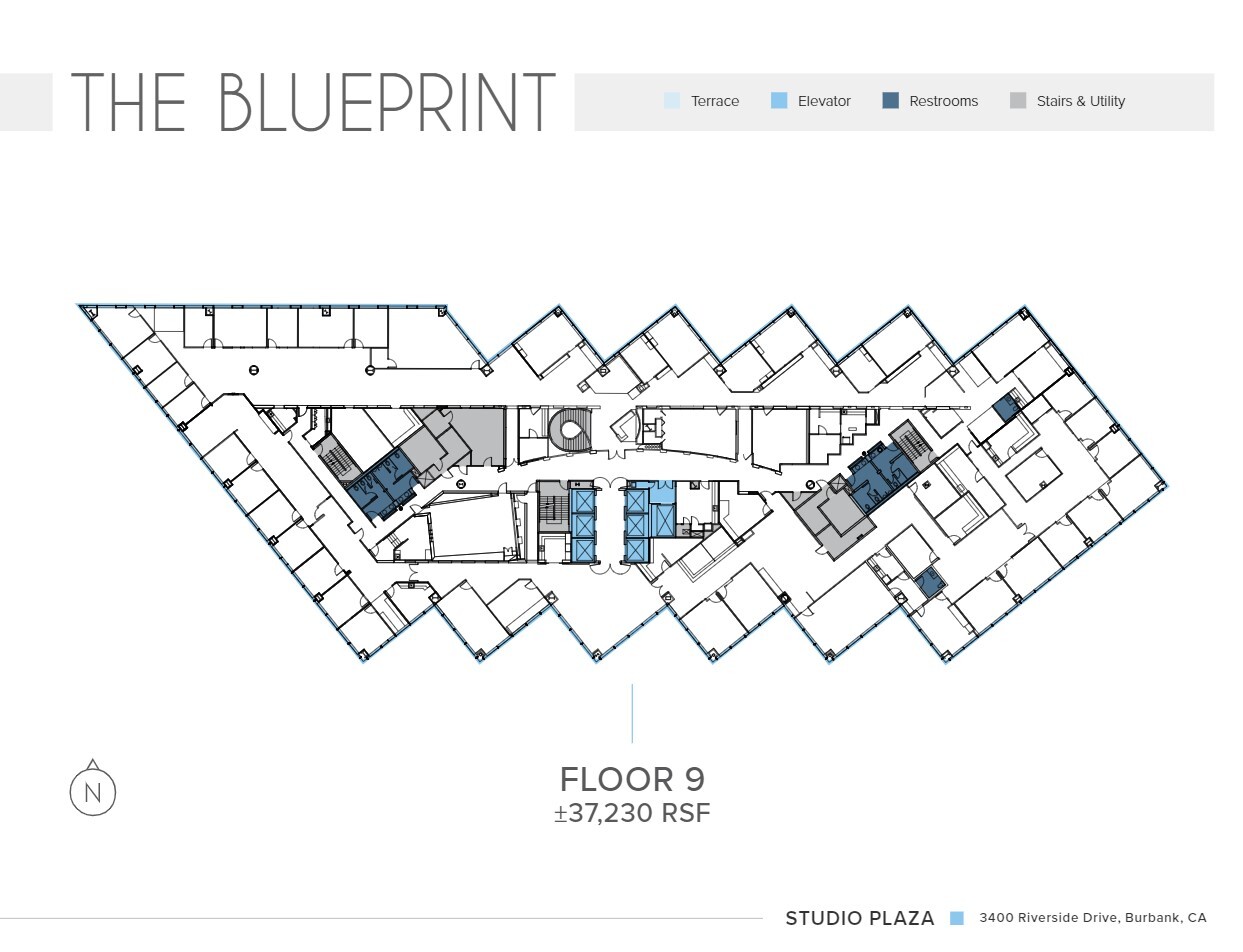 3400 W Riverside Dr, Burbank, CA en alquiler Plano de la planta- Imagen 1 de 1