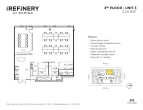 300 Kent Ave, Brooklyn, NY en alquiler Plano de la planta- Imagen 1 de 9