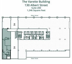 130 Albert Street Ottawa on, Ottawa, ON en alquiler Plano de la planta- Imagen 2 de 4