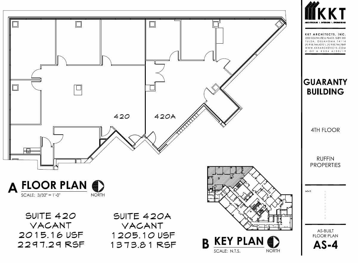 10159 E 11th St, Tulsa, OK en alquiler Plano de la planta- Imagen 1 de 4