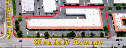 155 Glendale Ave, Sparks, NV - vista aérea  vista de mapa - Image1