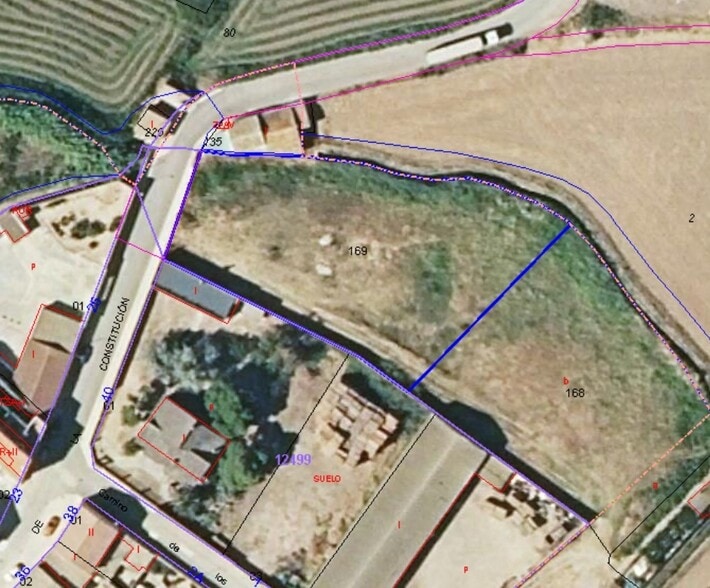 Paraje Ontinales, Torres de Berrellén, Zaragoza en venta - Plano de la planta - Imagen 1 de 11