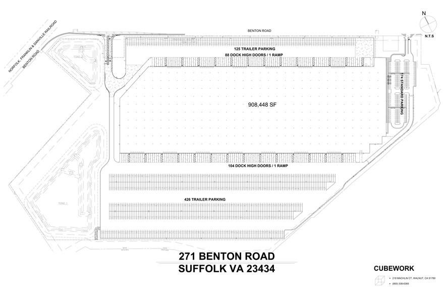 271 Benton Road, Suffolk, VA en alquiler - Plano del sitio - Imagen 3 de 3