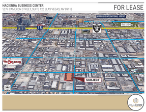 5277 Cameron St, Las Vegas, NV - vista aérea  vista de mapa