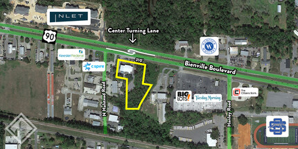 2550 Bienville Blvd, Ocean Springs, MS - VISTA AÉREA  vista de mapa