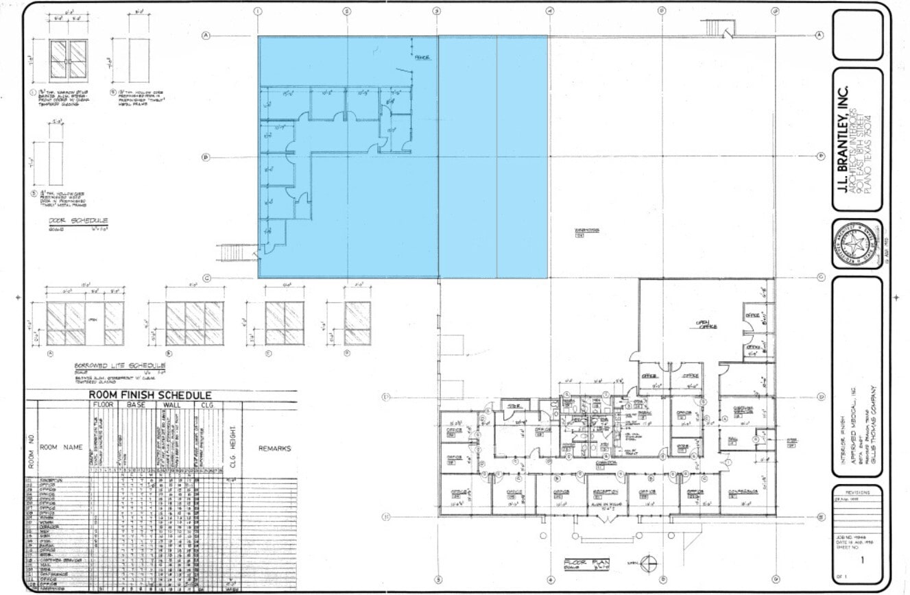 13766 Beta Rd, Dallas, TX en alquiler Plano de la planta- Imagen 1 de 1