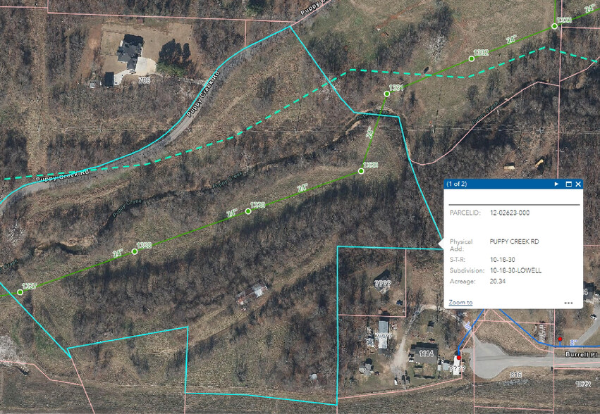 Puppy Creek Rd, Lowell, AR en venta - Foto del edificio - Imagen 2 de 23