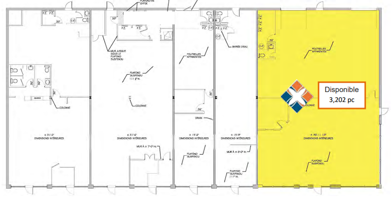 130 Boul Gréber, Gatineau, QC en alquiler Plano de la planta- Imagen 1 de 1