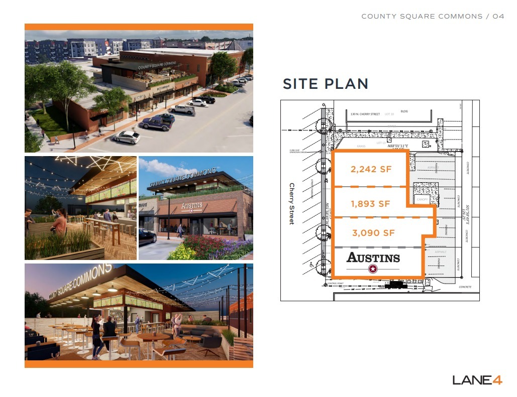 114-126 N Cherry St, Olathe, KS en alquiler Plano de la planta- Imagen 1 de 1