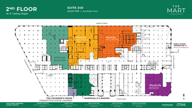 222 Merchandise Mart Plz, Chicago, IL en alquiler Plano de la planta- Imagen 1 de 1