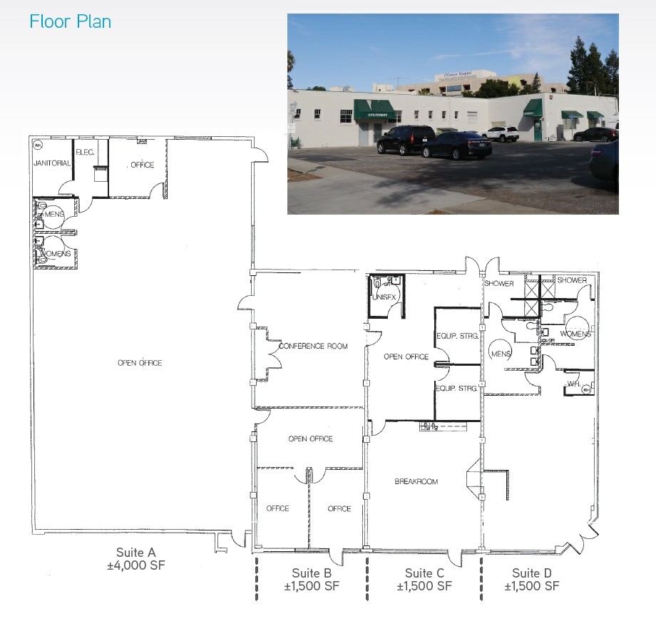 2172 Forest Ave, San Jose, CA en alquiler Plano de la planta- Imagen 1 de 1