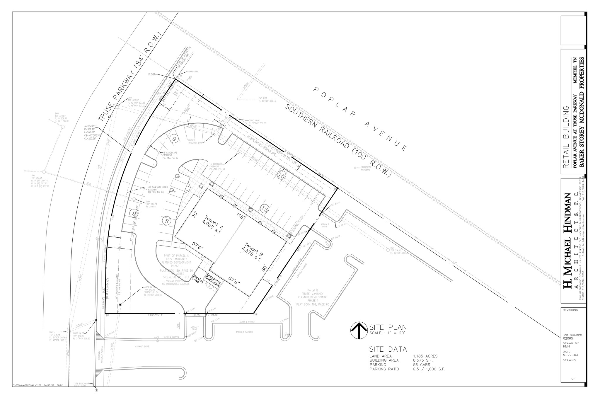 780 Truse Pky, Memphis, TN en alquiler Plano del sitio- Imagen 1 de 1