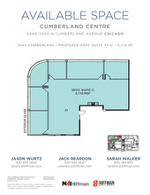 5440 N Cumberland Ave, Chicago, IL en alquiler Plano de la planta- Imagen 1 de 11