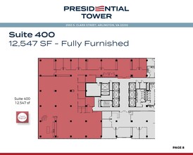 2550 S Clark St, Arlington, VA en alquiler Plano de la planta- Imagen 1 de 1