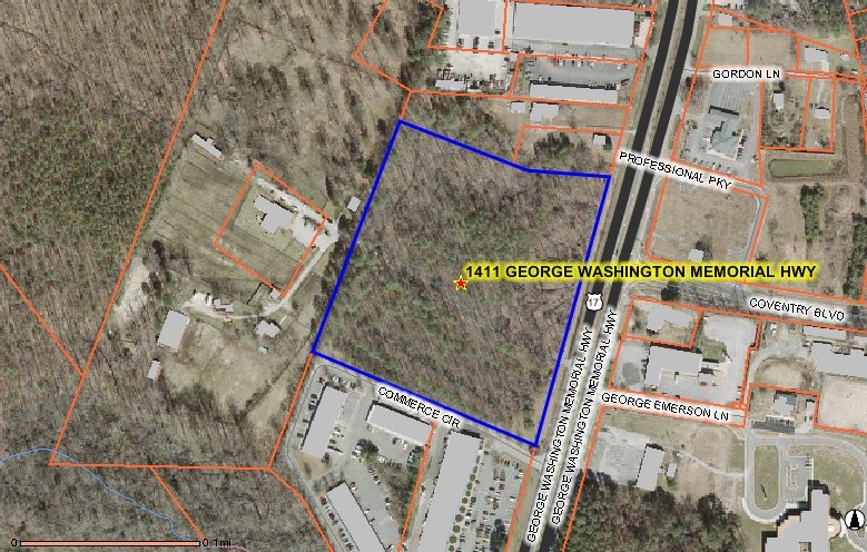 1411 George Washington Memorial Hwy, Yorktown, VA en venta - Plano de solar - Imagen 1 de 4