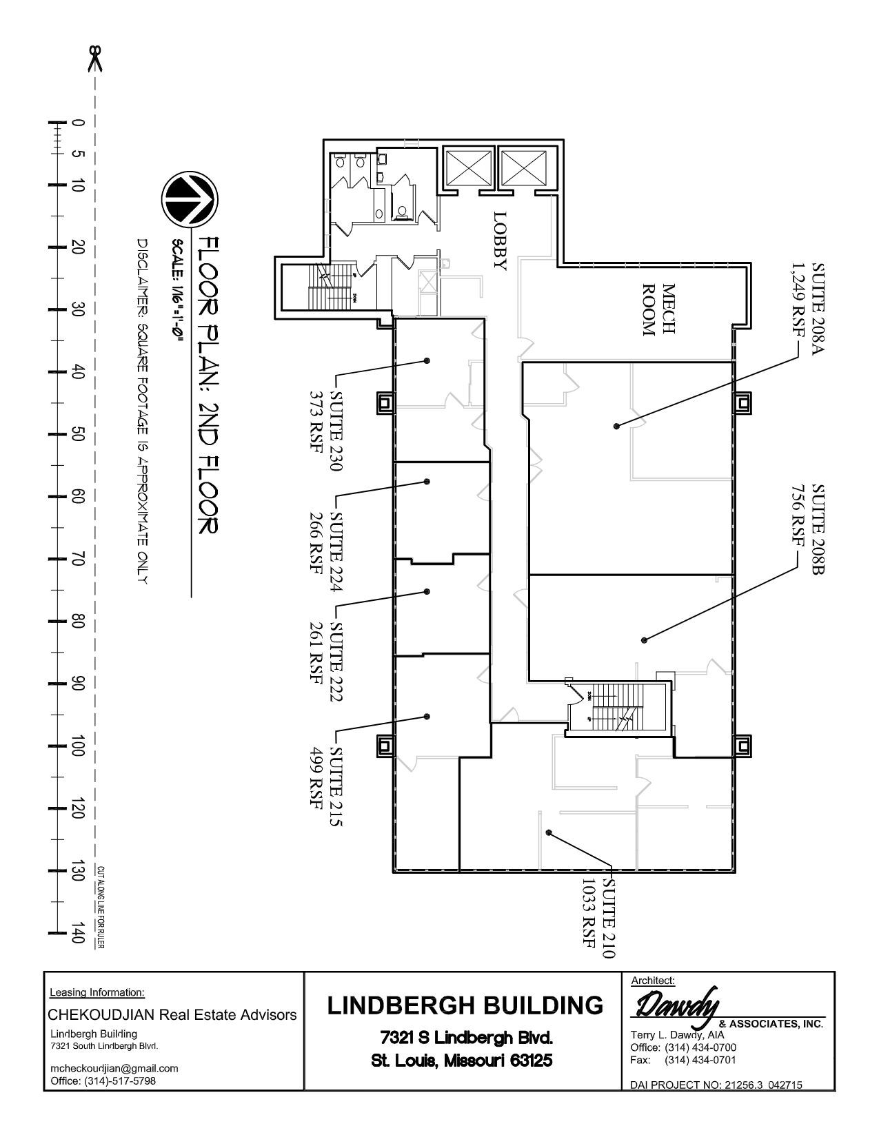 7321 S Lindbergh Blvd, Saint Louis, MO en alquiler Plano de la planta- Imagen 1 de 1