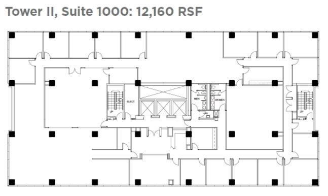 3025 S Parker Rd, Aurora, CO en alquiler Plano de la planta- Imagen 1 de 1