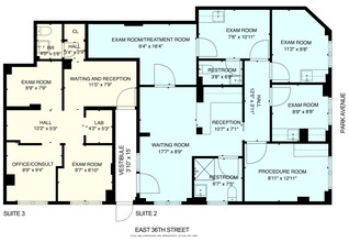 40 Park Ave, New York, NY en alquiler Plano de la planta- Imagen 1 de 10