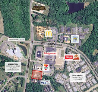 Más detalles de 11111 Gordon Rd, Fredericksburg, VA - Terreno en alquiler