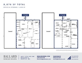 4611 11th Ave NW, Seattle, WA en alquiler Plano de la planta- Imagen 2 de 8