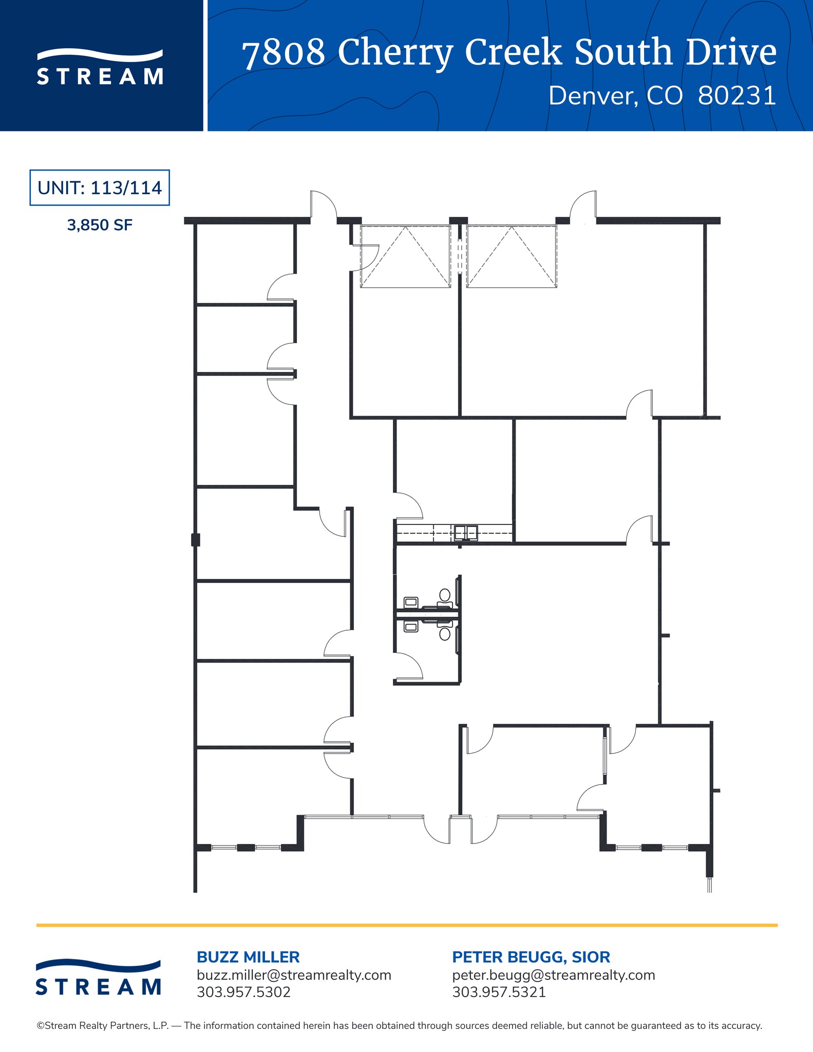 7808 E Cherry Creek South Dr, Denver, CO en alquiler Plano del sitio- Imagen 1 de 8