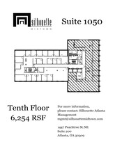 1447 Peachtree St NE, Atlanta, GA en alquiler Plano del sitio- Imagen 1 de 1