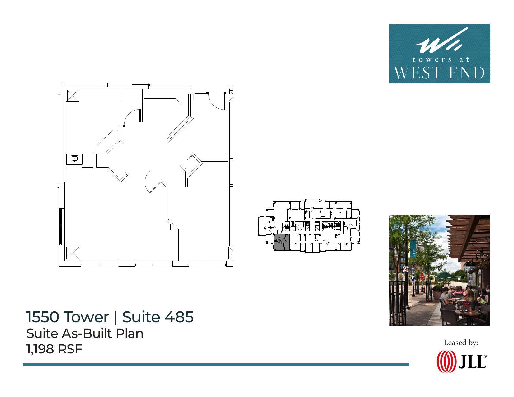 1550 Utica Ave S, Saint Louis Park, MN en alquiler Plano de la planta- Imagen 1 de 1