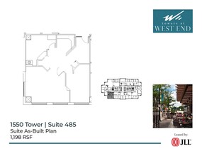 1550 Utica Ave S, Saint Louis Park, MN en alquiler Plano de la planta- Imagen 1 de 1