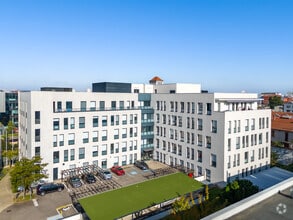 Villeurbanne, RHO - AÉREA vista de mapa