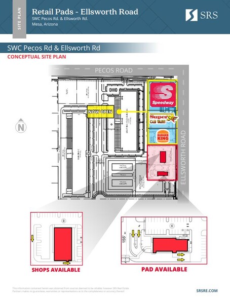 SWC Pecos Rd & Ellsworth Rd, Mesa, AZ en alquiler - Foto del edificio - Imagen 2 de 3