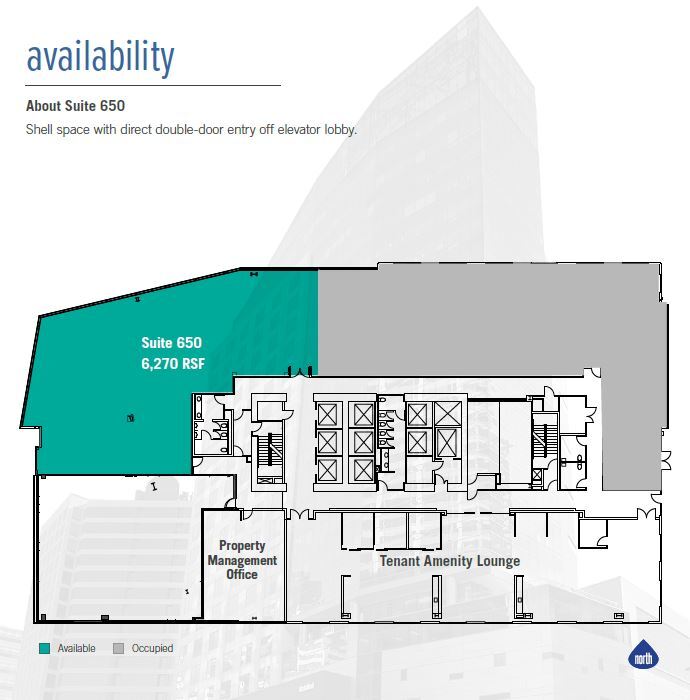 655 W Broadway, San Diego, CA en alquiler Plano de la planta- Imagen 1 de 1