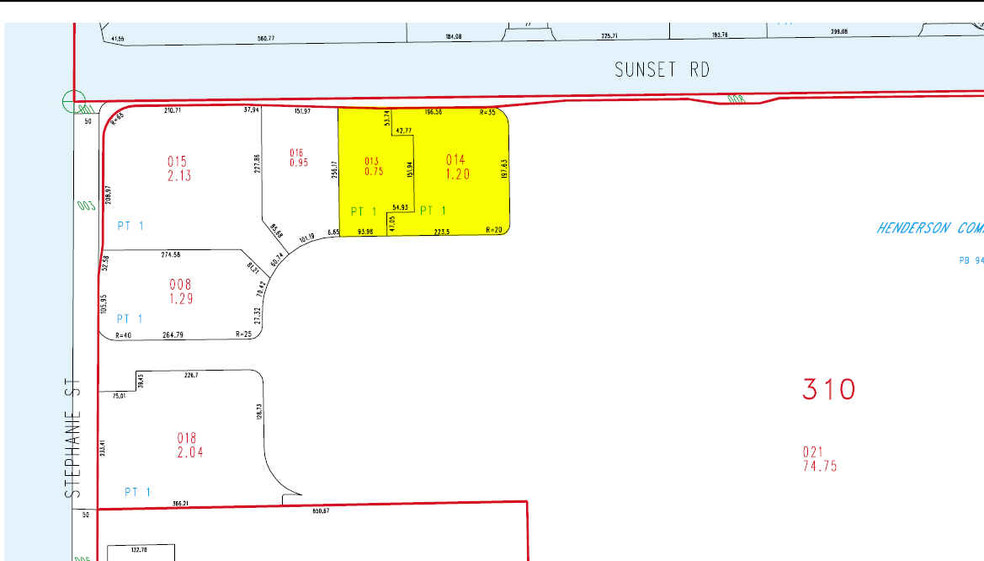 1311 W Sunset Rd, Henderson, NV en alquiler - Plano de solar - Imagen 2 de 11