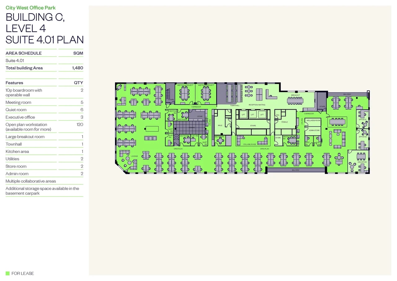 33 Saunders St, Pyrmont en alquiler Plano de la planta- Imagen 1 de 1