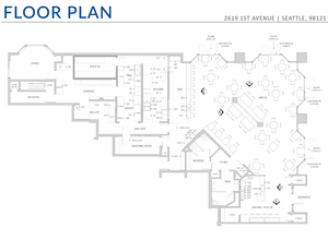 2619 1st Ave, Seattle, WA en alquiler Plano de la planta- Imagen 1 de 1